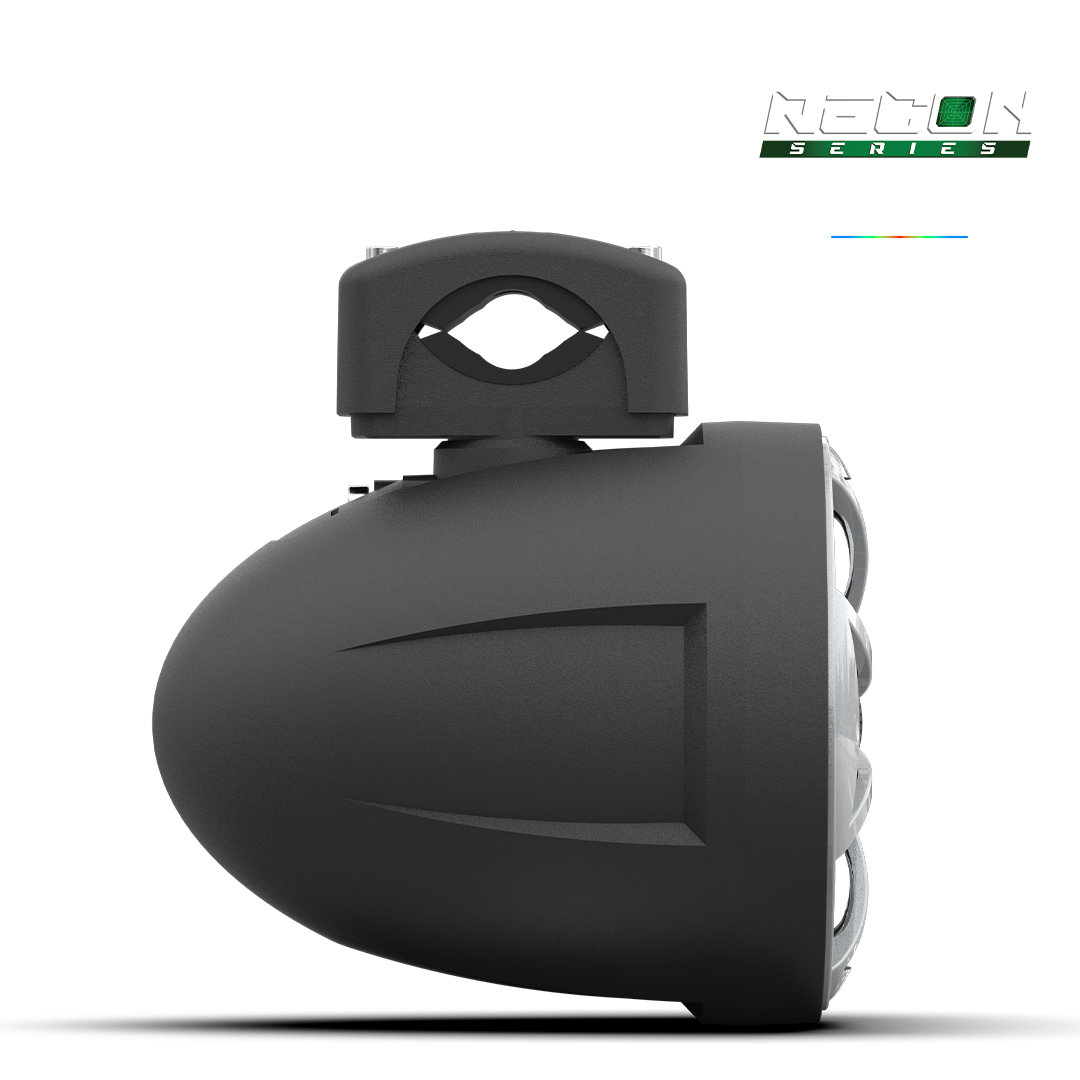 RECON 6 POD-B | 6.5-inch Coaxial Tower Speakers w/ XS-Silver RGB Grilles