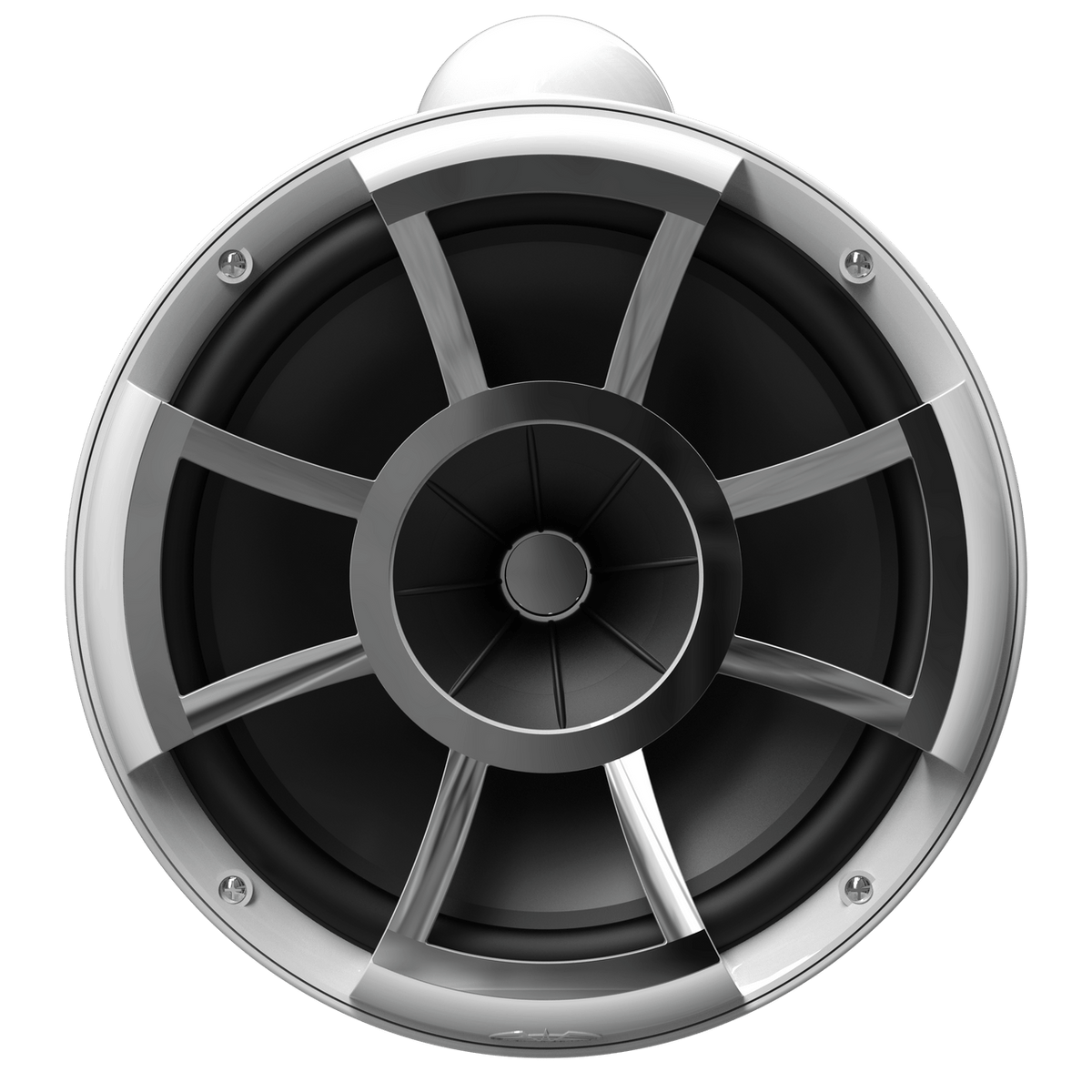 REV 10 W V2 | Gloss White Revolution Series 10-inch Tower Speakers
