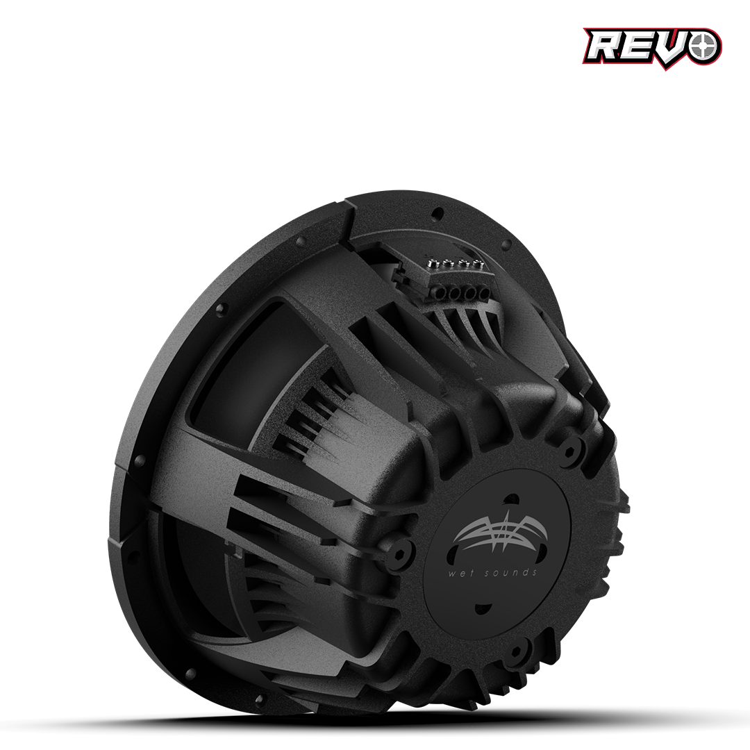 REVO 10 FA S2 V3 | REVO 10-inch Black Free-air 2Ω Marine Subwoofer