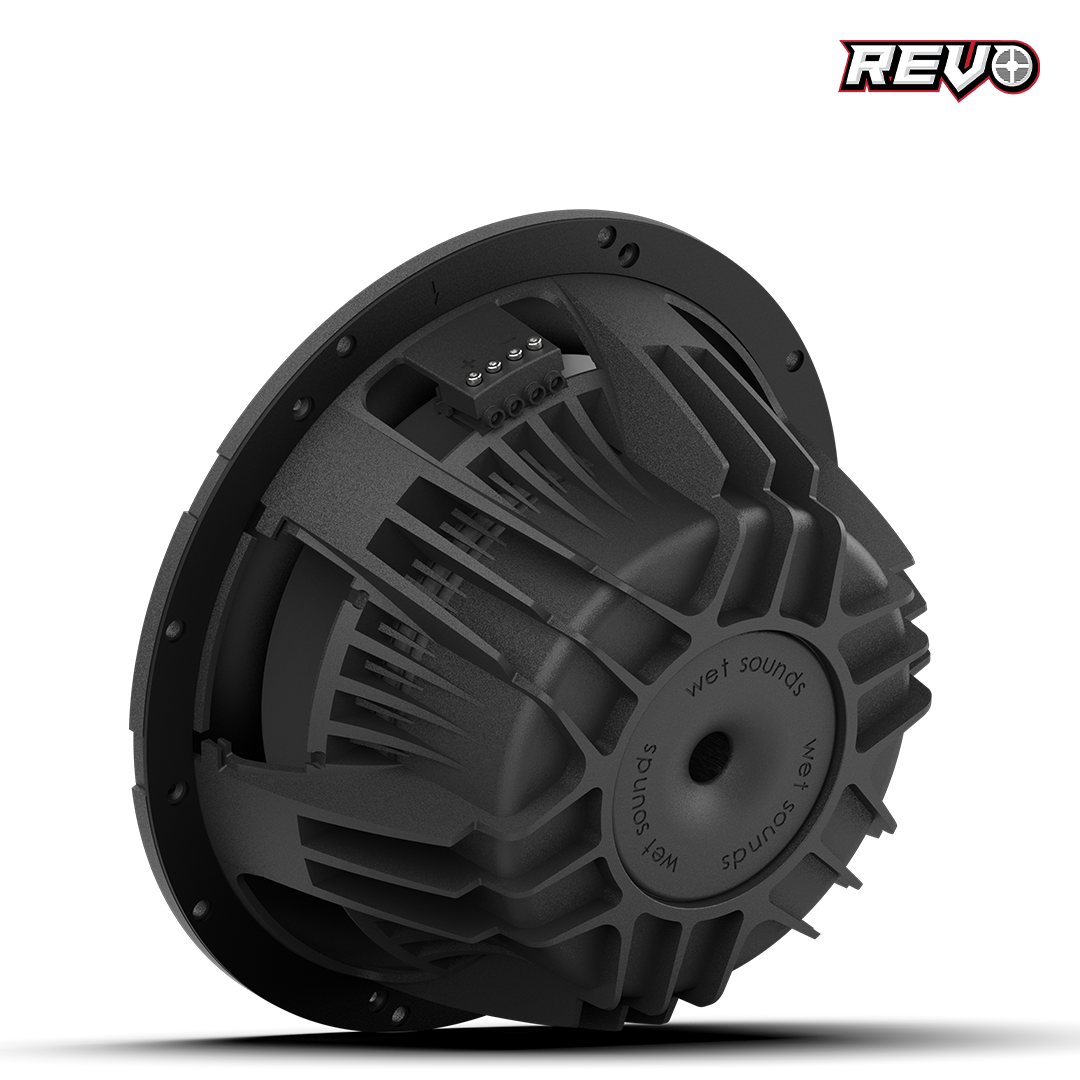 REVO 10 FA S4 V3 | REVO 10-inch Black Free-air 4Ω Marine Subwoofer