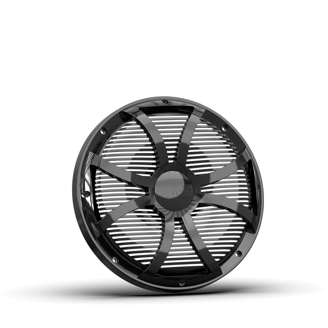 REVO 12 SW-B GRILLE V3 | REVO 12-inch Black SW Subwoofer Grille