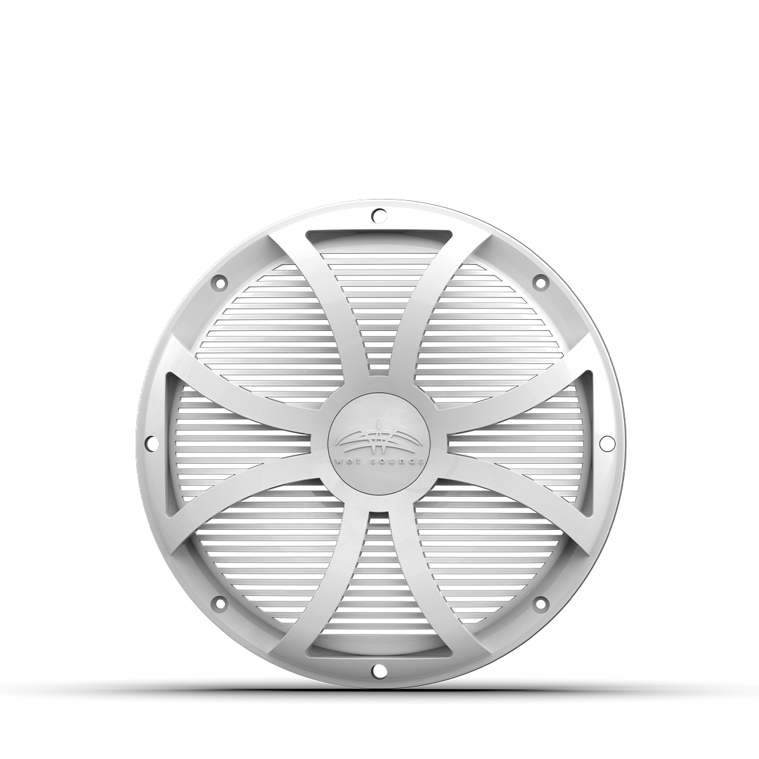 REVO 12 SW-W GRILLE V3 | REVO 12-inch White SW Subwoofer Grille