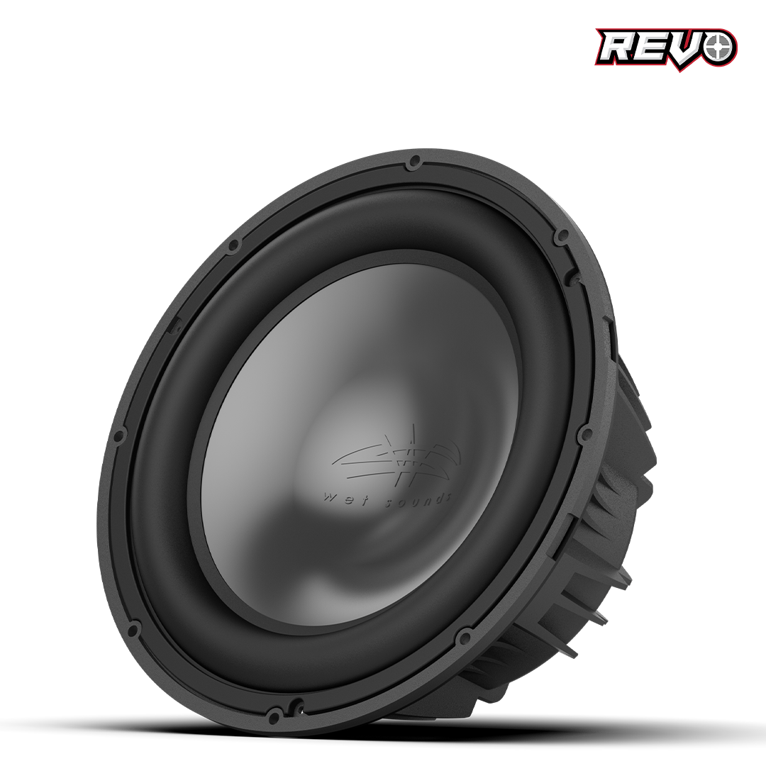 REVO 12 HP S4 V3 | 12-inch Marine Subwoofer – 4Ω Black