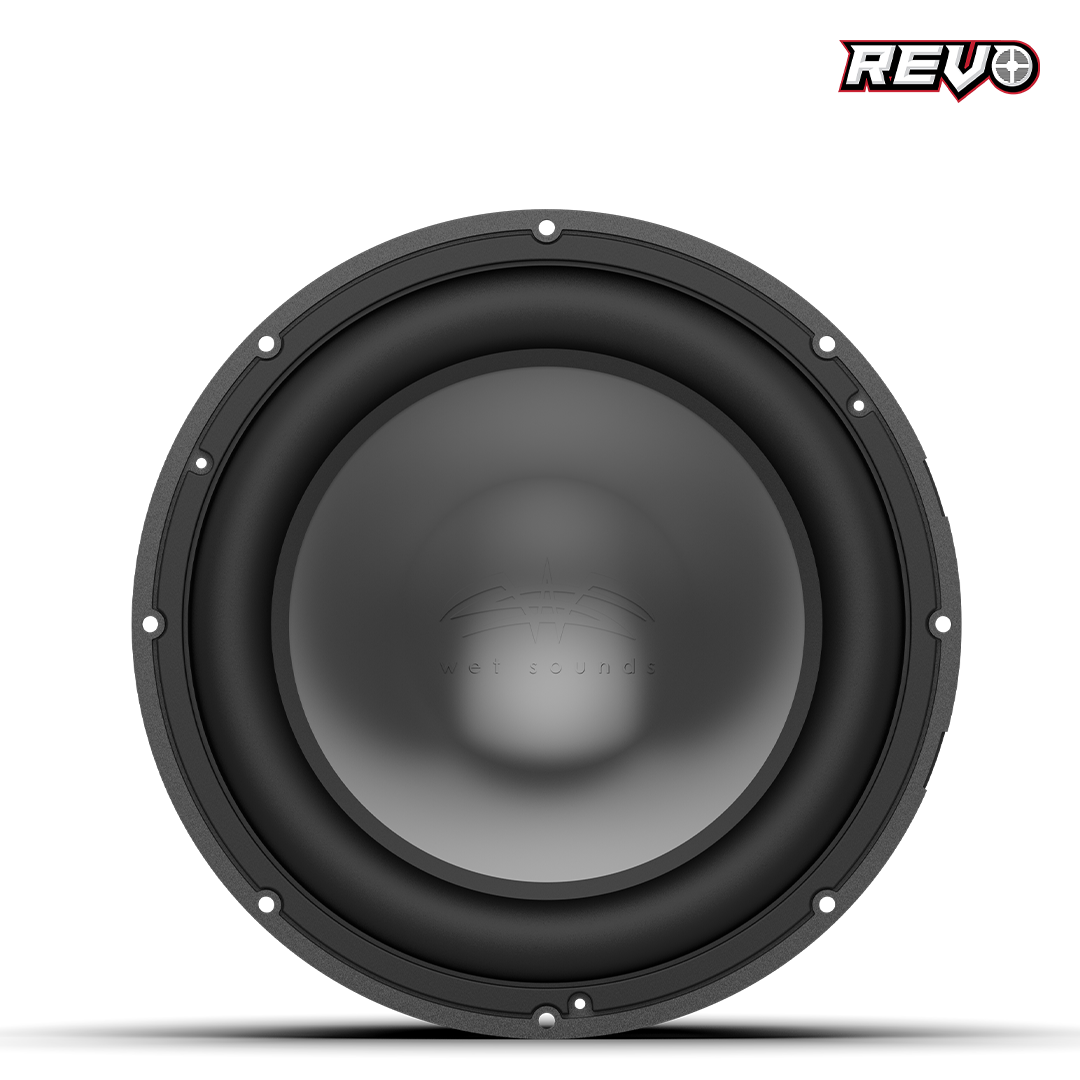 REVO 12 HP S4 V3 | 12-inch Marine Subwoofer – 4Ω Black