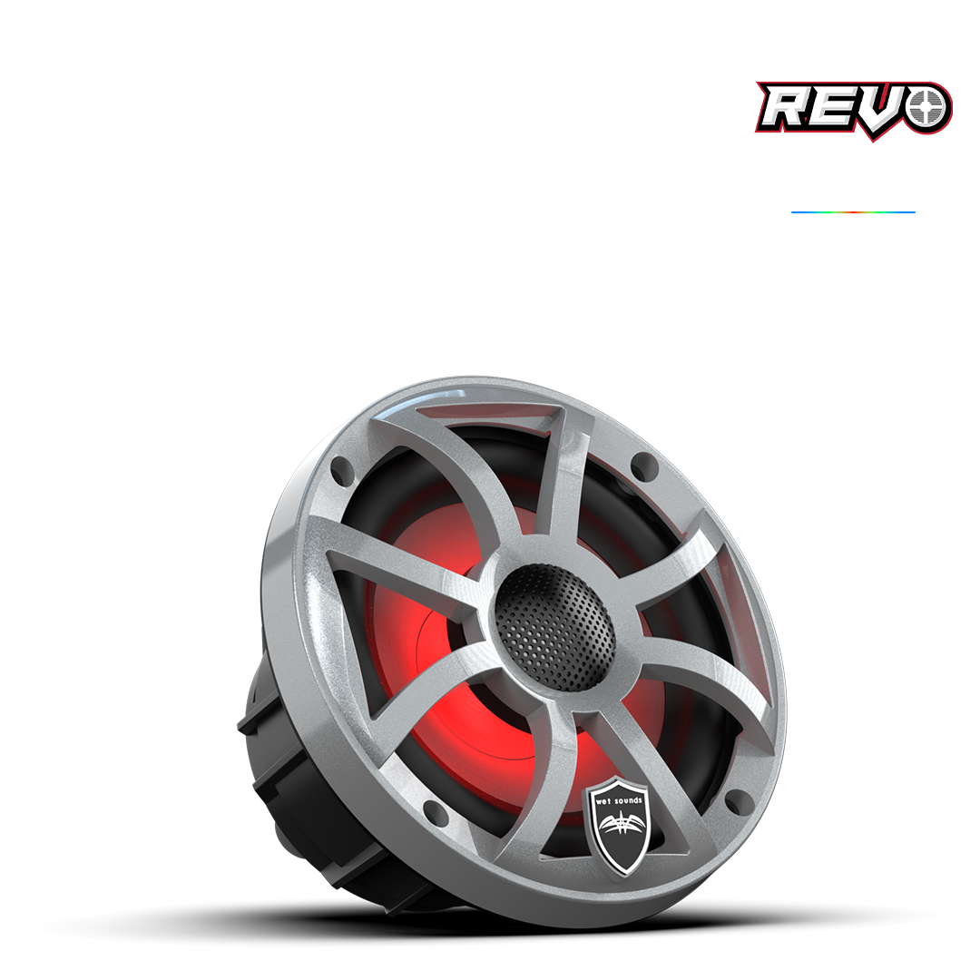 REVO 6 XS-S V3 | REVO 6.5" High-output Silver XS Coaxial Speakers