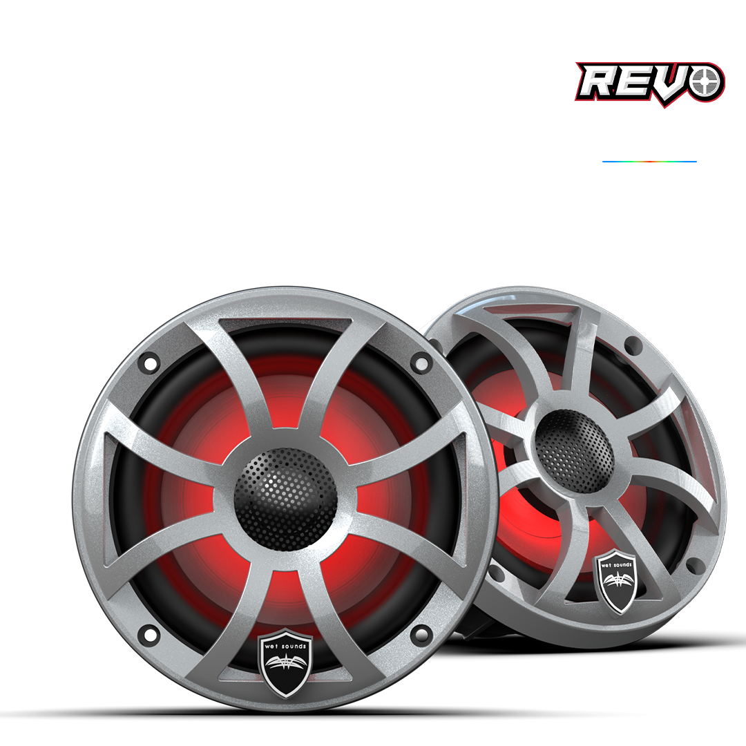 REVO 6 XS-S V3 | REVO 6.5" High-output Silver XS Coaxial Speakers