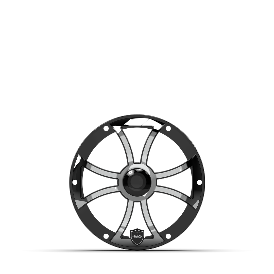 REVO 8 FA XS-B-SS GRILLE V3 | REVO 8-inch XS Black Stainless Free-air Subwoofer Grille