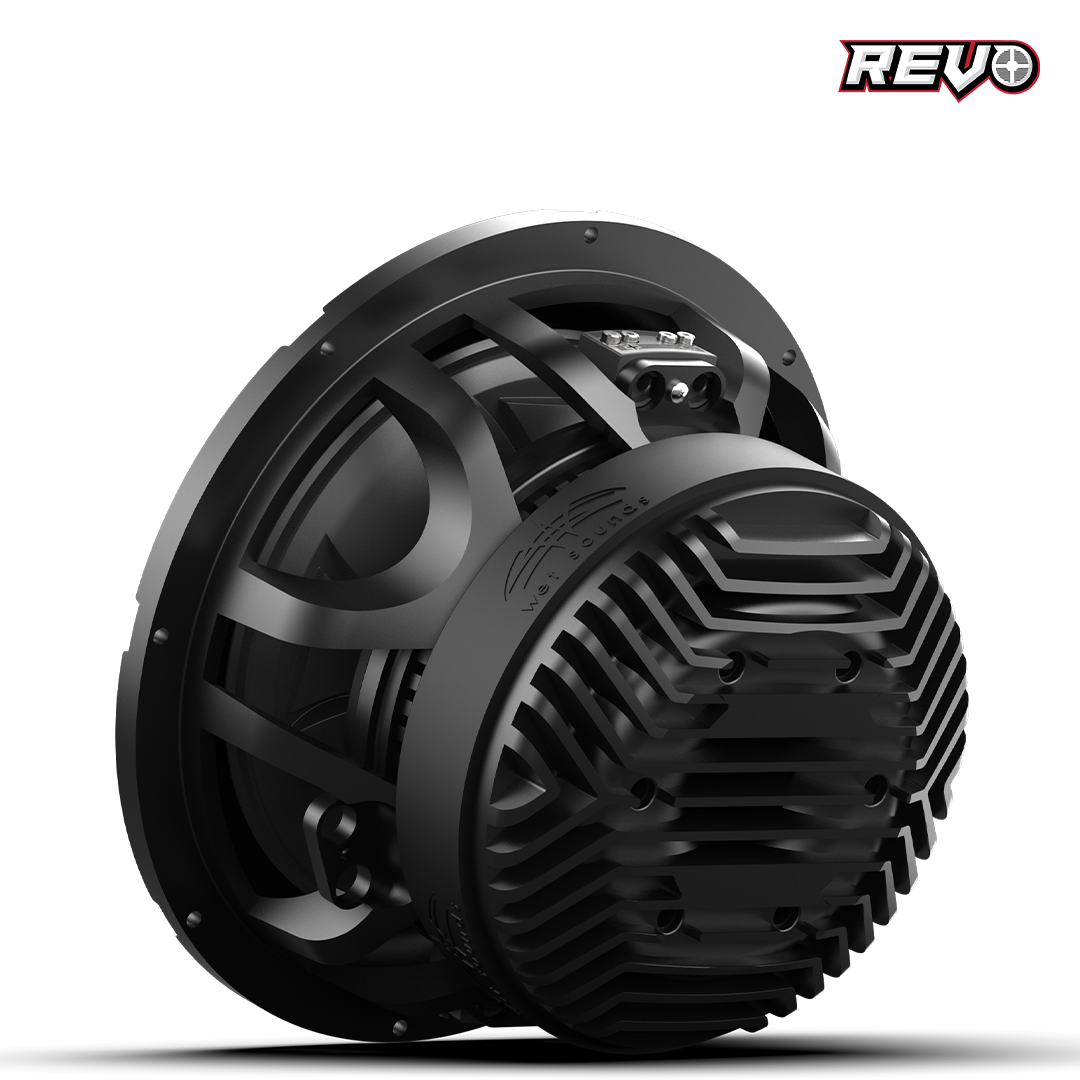 REVO 12 XXX V4-B | REVO 12 Marine Subwoofer – Dual 2Ω Black