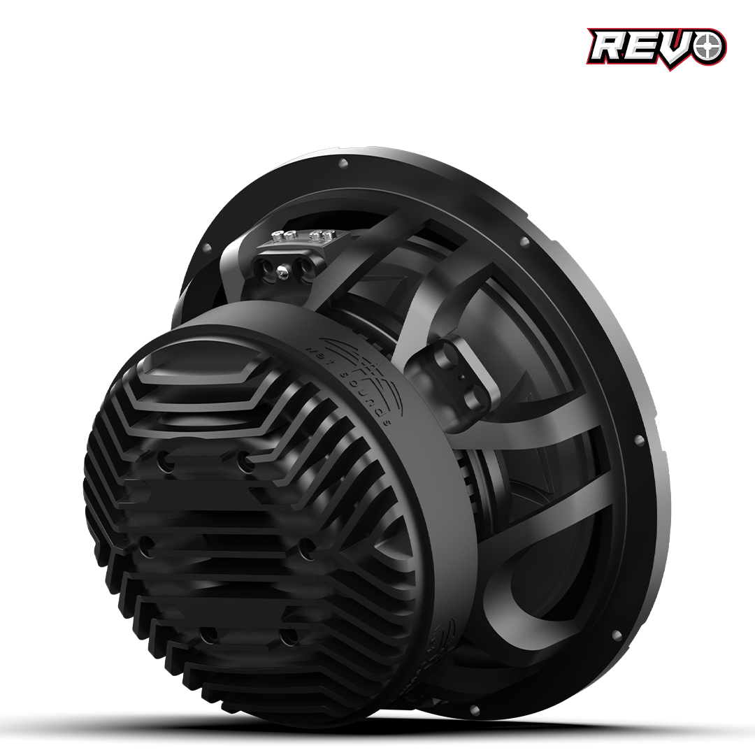 REVO 12 XXX V4-B | REVO 12 Marine Subwoofer – Dual 2Ω Black