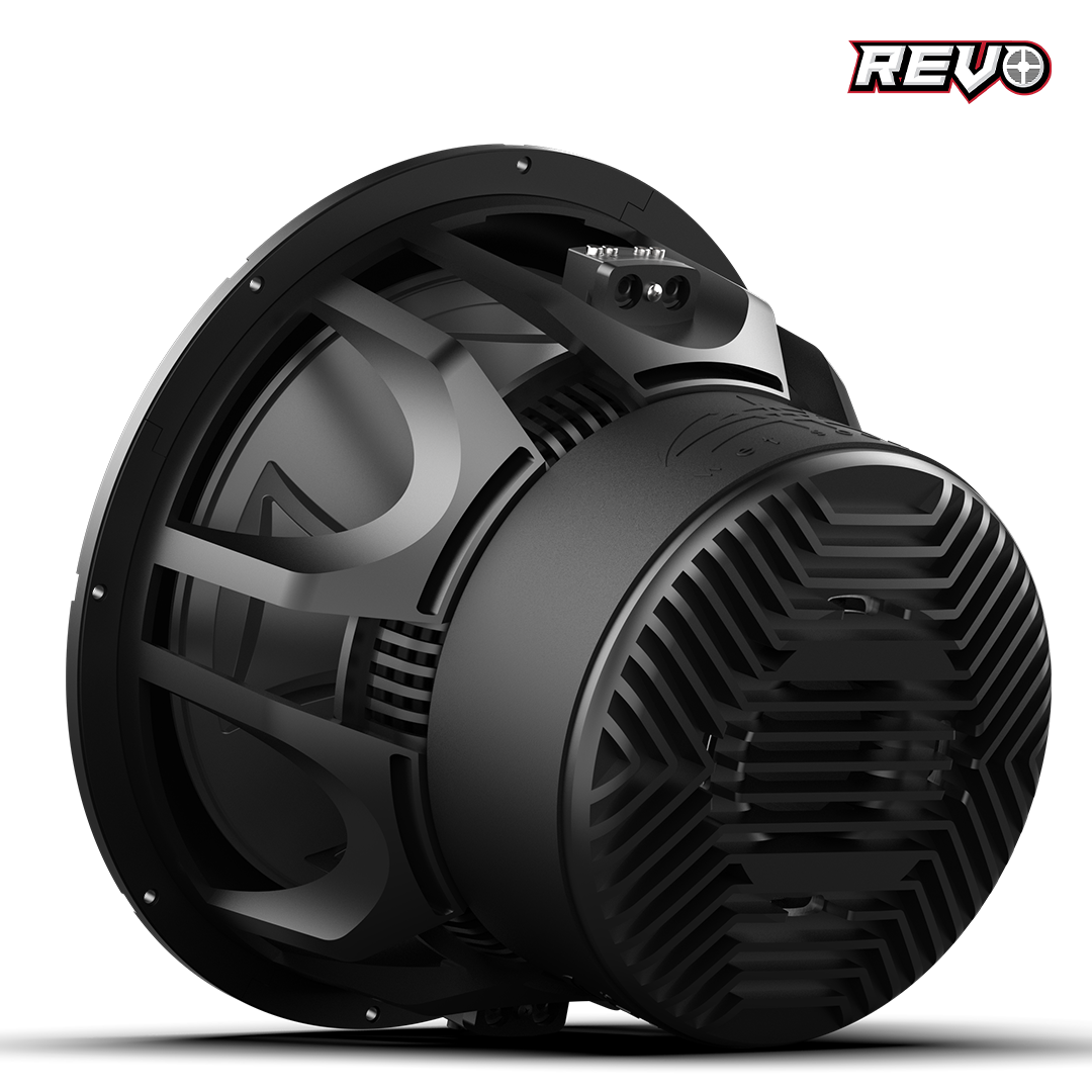 REVO 15 XXX V4-B | REVO 15-inch Marine Subwoofer – Dual 2Ω Black