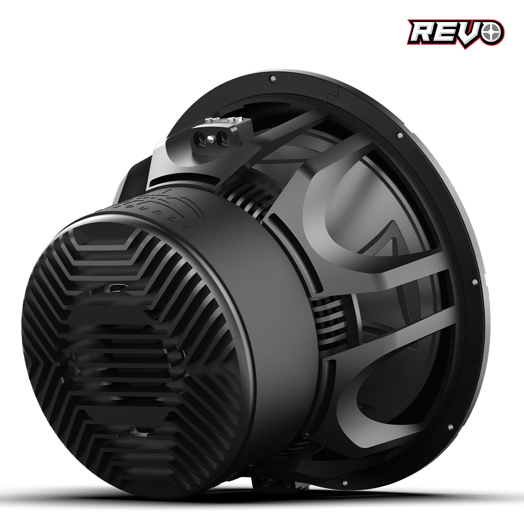REVO 15 XXX V4-B | REVO 15-inch Marine Subwoofer – Dual 2Ω Black