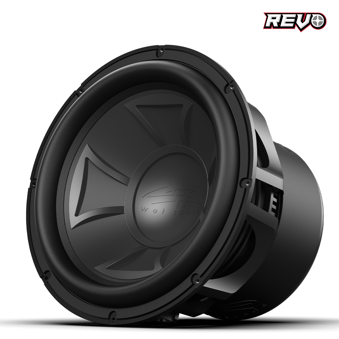 REVO 15 XXX V4-B | REVO 15-inch Marine Subwoofer – Dual 2Ω Black