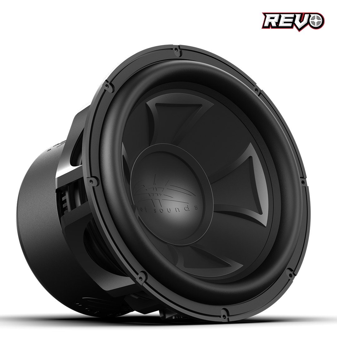 REVO 15 XXX V4-B | REVO 15-inch Marine Subwoofer – Dual 2Ω Black