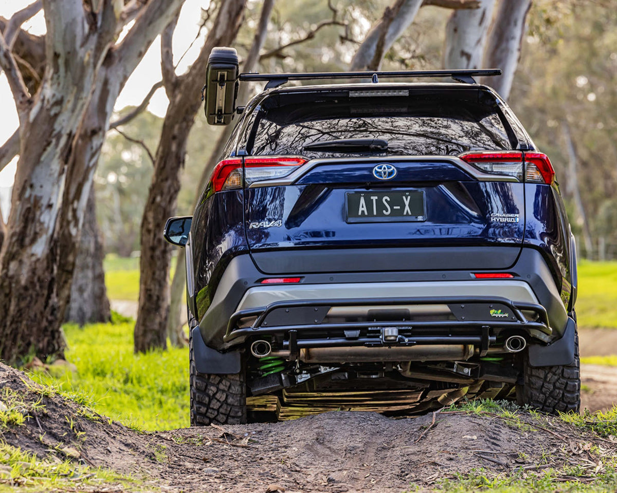 ATS Rear Bumper Guard with Hitch Receiver for Toyota RAV4 (2019-2025)