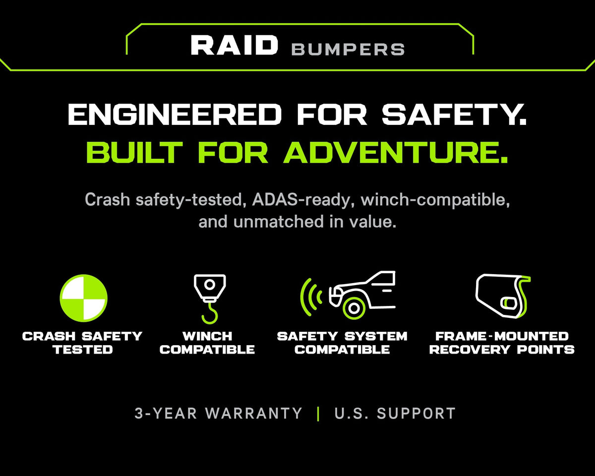 Raid Front Bumper Kit for Chevrolet Silverado 1500 (2019-2021)