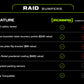 Raid Rear Bumper Kit for Toyota 4Runner (2010-2024)