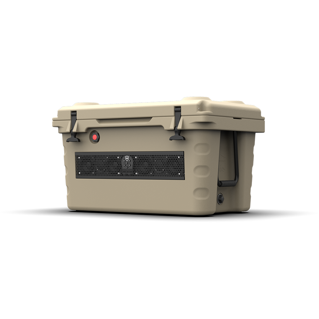 SHIVR-55-TAN | SHIVR-55 Desert Tan Bluetooth Soundbar Cooler