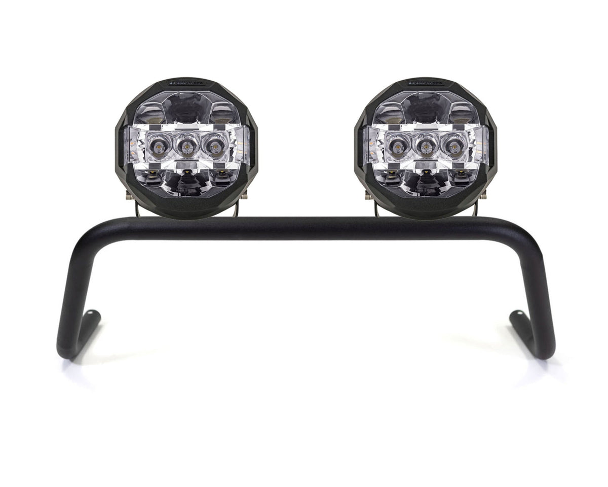 Rally Innovations - Front Rally Light Bar Mount Kit with LED Lights for Subaru Outback (2020-2022)