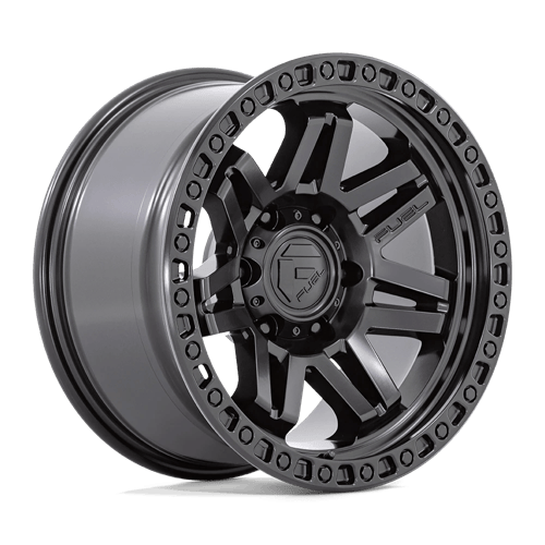 Fuel Off-Road D810 Syndicate Wheel | 6x135 Bolt Pattern - Blackout / 17x9 / +1mm (5.04" BS)
