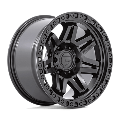 Fuel Off-Road D810 Syndicate Wheel | 6x135 Bolt Pattern - Blackout / 17x9 / +1mm (5.04" BS)