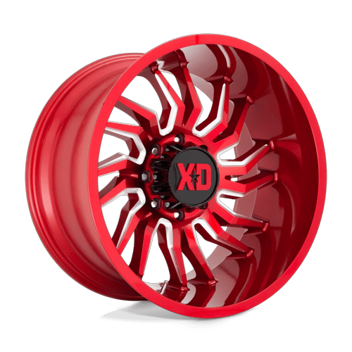 XD858 22X12 8X6.5 CANDY RED MILLED -44MM