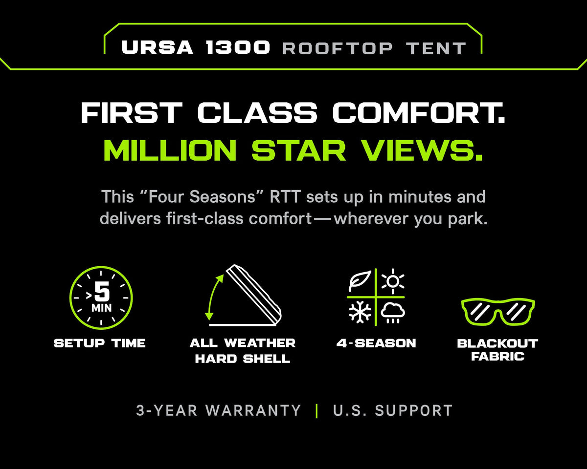 Ursa 1300 Rooftop Tent