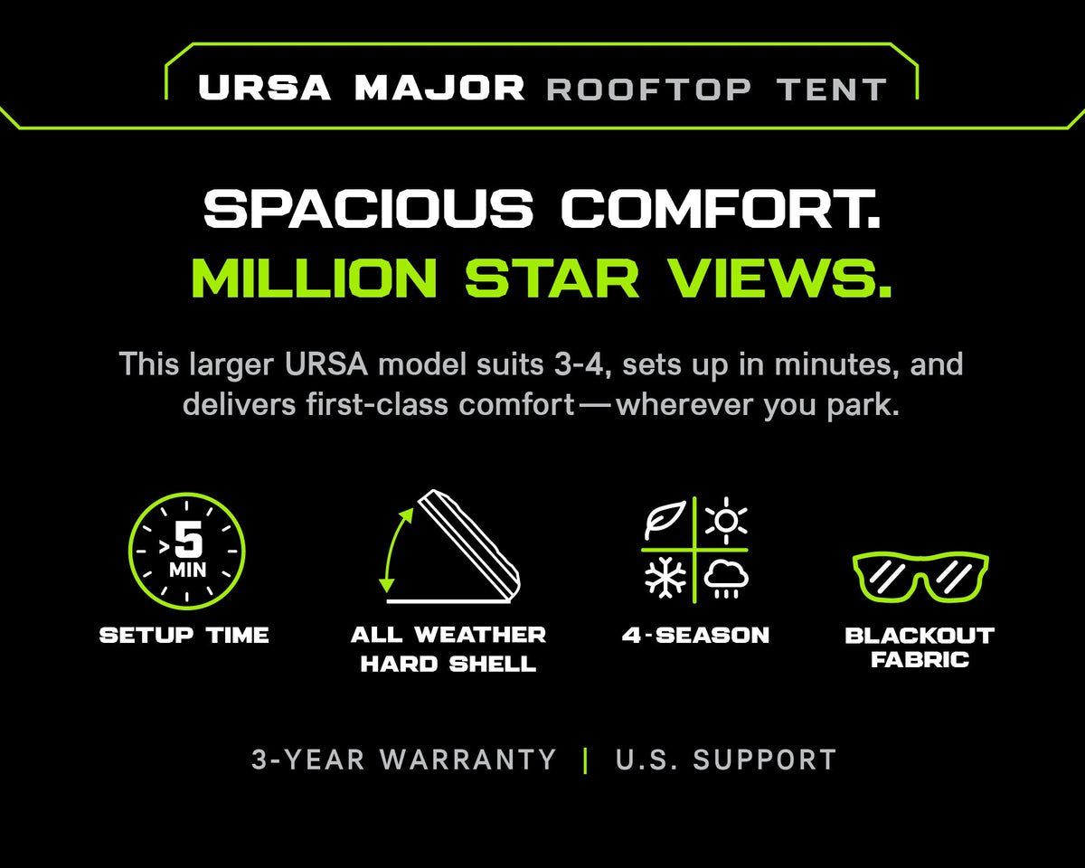 Ursa Major Rooftop Tent