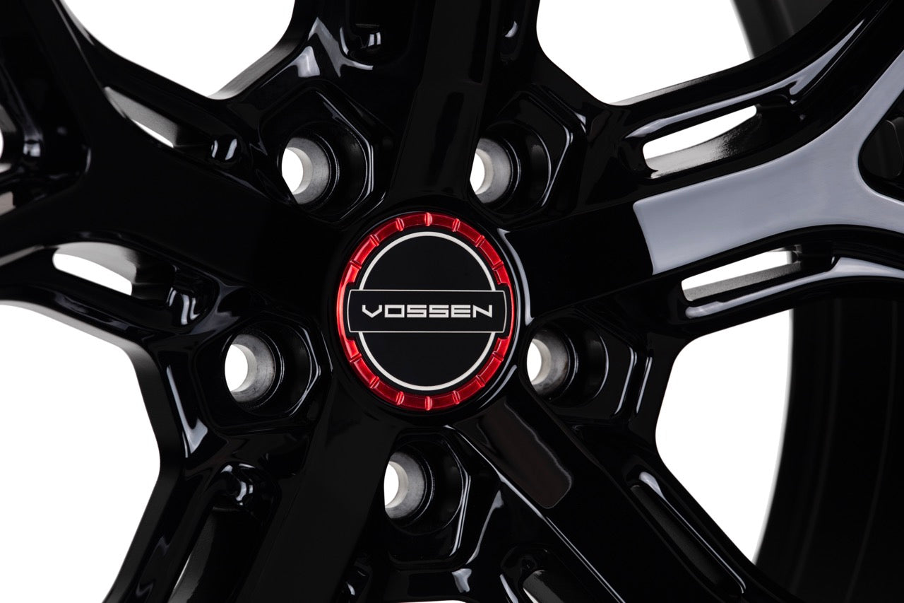 Vossen HF5 Gloss Black Wheel (24x10 5X120 ET +32 DEEP) - Trucks R Us