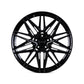 Vossen HF7 Gloss Black Wheel (20X10.5 5X112 ET +25 DEEP) - Trucks R Us