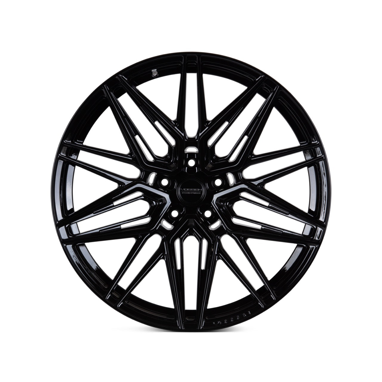 Vossen HF7 Gloss Black Wheel (20X10.5 5X112 ET +25 DEEP) - Trucks R Us