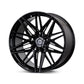 Vossen HF7 Gloss Black Wheel (20X10.5 5X112 ET +25 DEEP) - Trucks R Us