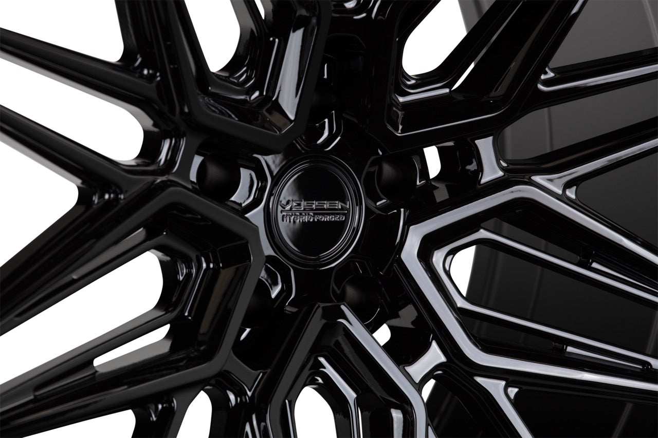 Vossen HF7 Gloss Black Wheel (20X10.5 5X112 ET +25 DEEP) - Trucks R Us