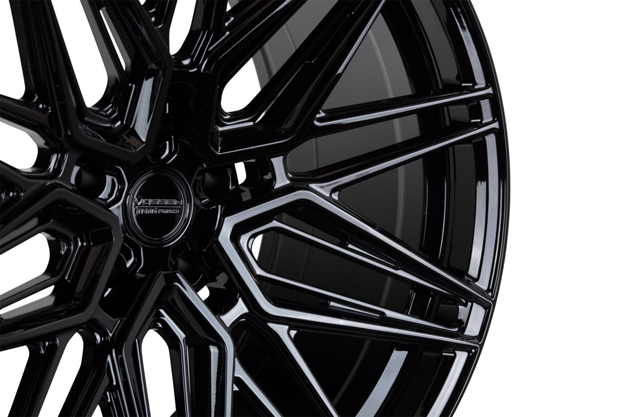 Vossen HF7 Gloss Black Wheel (20X10.5 5X112 ET +25 DEEP) - Trucks R Us