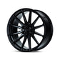 Vossen HF6-1 Gloss Black Wheel (24X10 6X135 ET +25 DEEP) - Trucks R Us