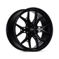Vossen HF6-4 Satin Black Wheel (20X10 6X135 ET -18 SUPER DEEP) - Trucks R Us