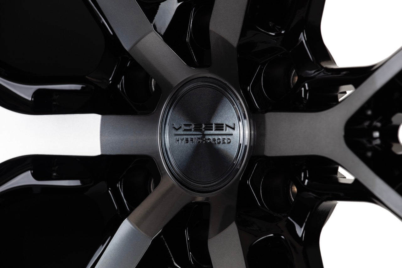 Vossen HF6-4 Double Tinted Gloss Black Wheel (20X9.5 6X139.7 ET +15 DEEP) - Trucks R Us