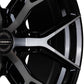 Vossen HF6-4 Double Tinted Gloss Black Wheel (20X9.5 6X139.7 ET +15 DEEP) - Trucks R Us