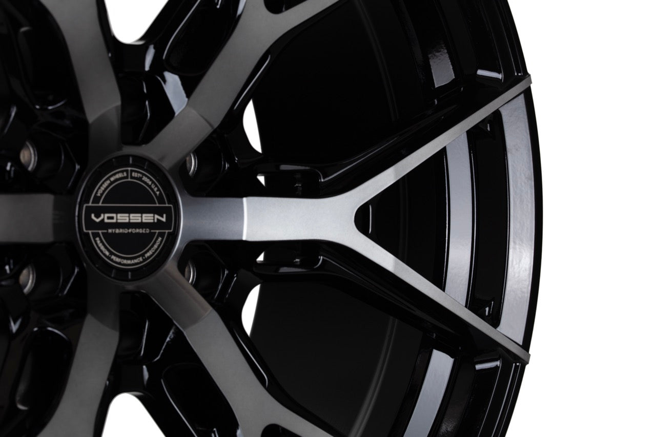 Vossen HF6-4 Double Tinted Gloss Black Wheel (20X9.5 6X139.7 ET +15 DEEP) - Trucks R Us