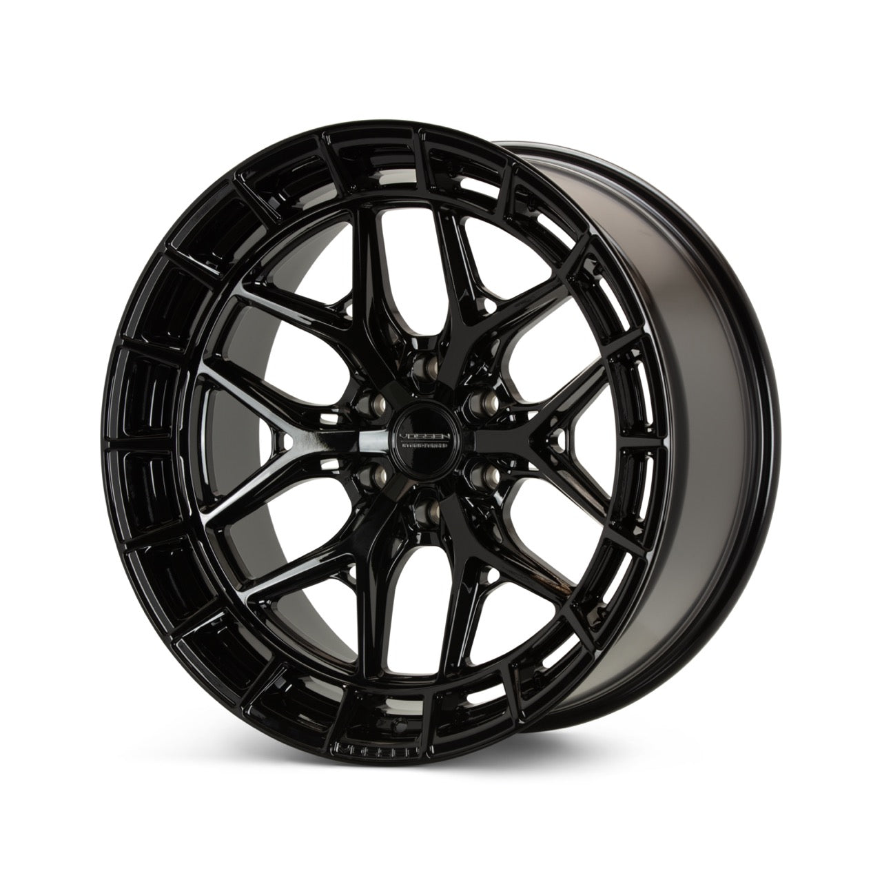 Vossen HFX1 Gloss Black Wheel (22X10.5 5X112 ET +25 DEEP) - Trucks R Us