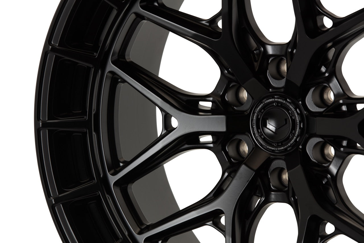 Vossen HFX1 Satin Black Wheel (24X10 6X135 ET +25 DEEP) - Trucks R Us