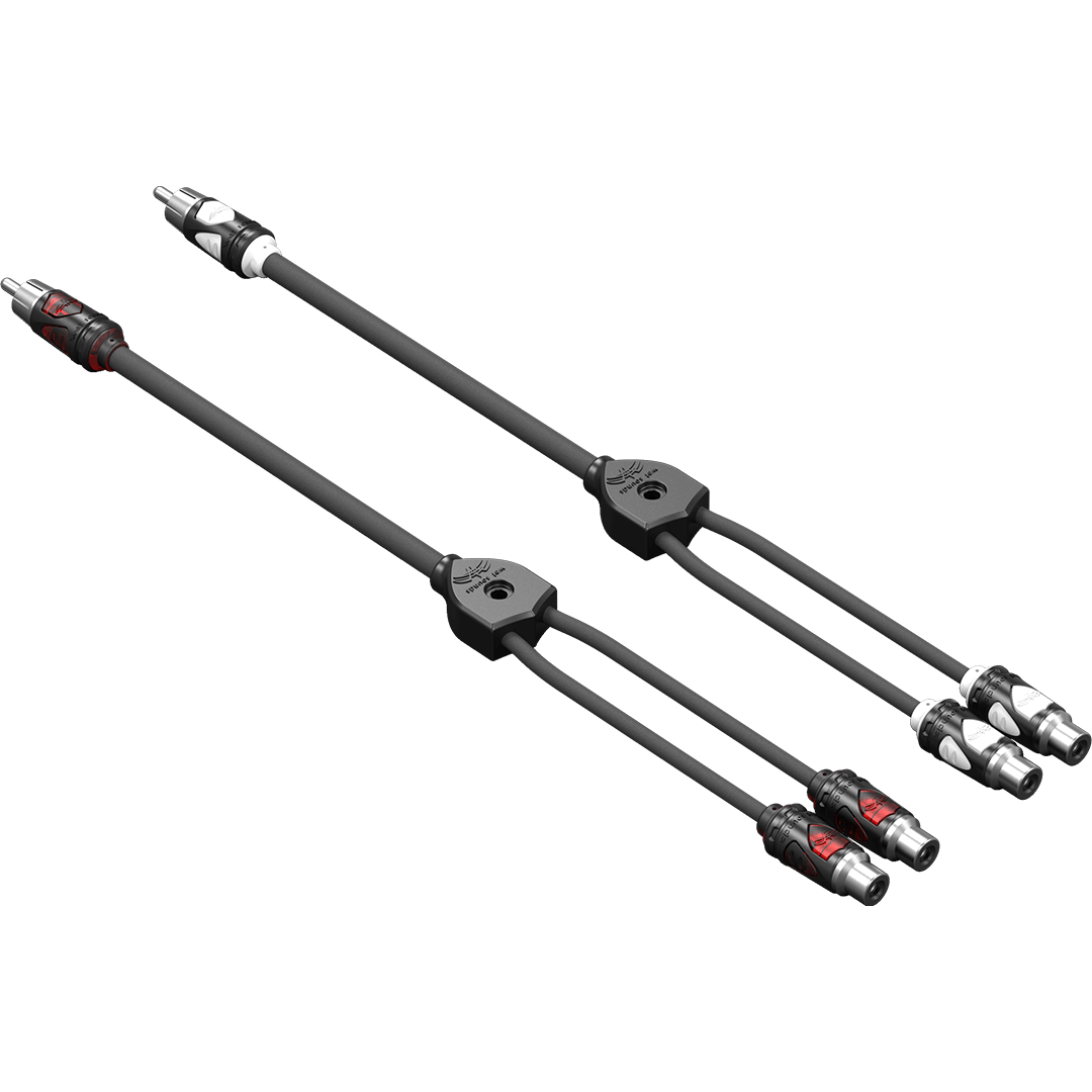 WWX-RCA M-2F Y | RCA Y Adapter Male to 2 Female