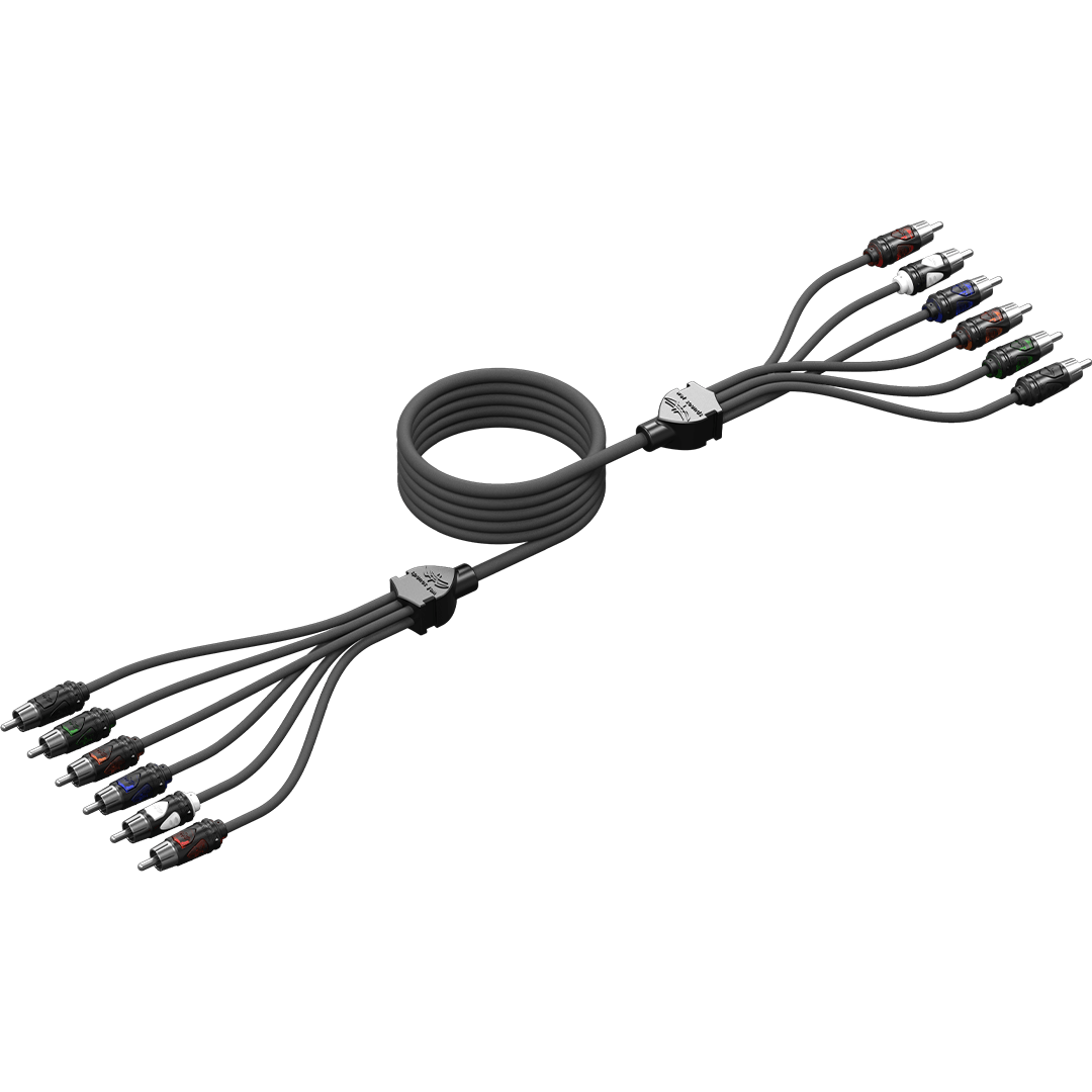 WWX-RCA-6CH 5FT | 6-Channel 5FT RCA Cable Wet Wire