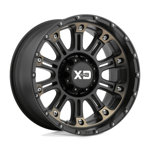 XD829 17X9 5X5.0 S-BLK MACH DTCC -12MM