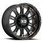 XD829 17X9 5X5.0 S-BLK MACH DTCC -12MM