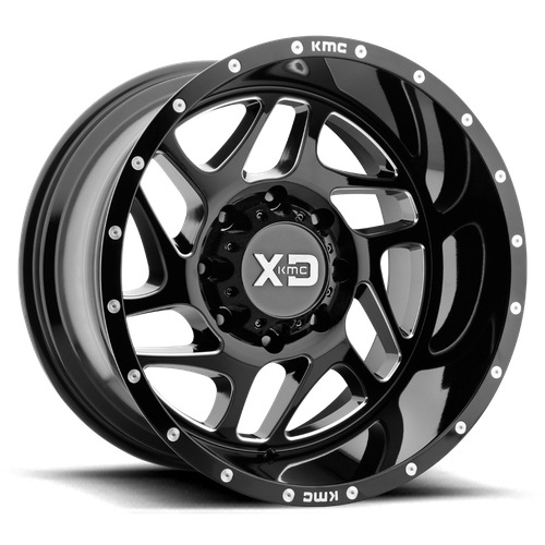 XD836 20X9 6X135 G-BLK MILL 18MM