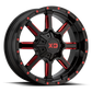 XD838 20X10 8X170 G-BLK MILL RTCC -18MM