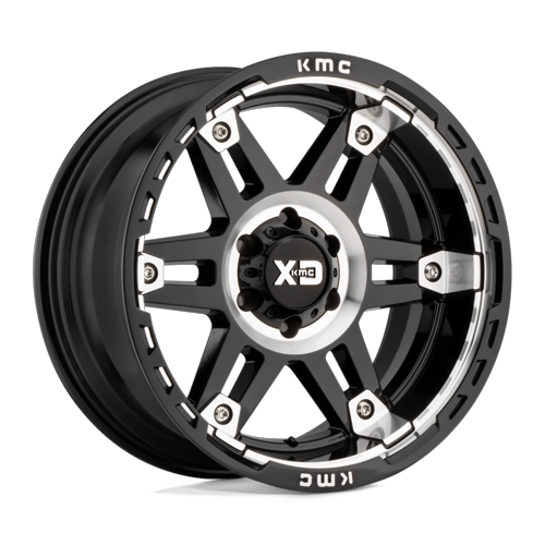 XD840 20X10 8X180 G-BLK MACH -18MM