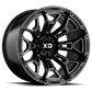 XD841 18X9 5X4.5 G-BLK MILL 0MM
