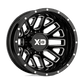 XD843 DRW 17X6.5 8X210 -155 GBLK-MILL DR