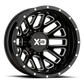 XD843 DRW 17X6.5 8X210 -155 GBLK-MILL DR